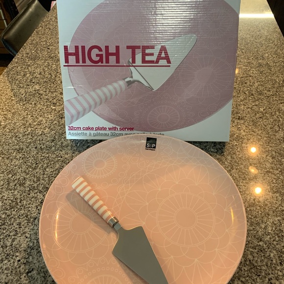 Salt and Pepper Serving Plate and Server - Picture 2 of 3